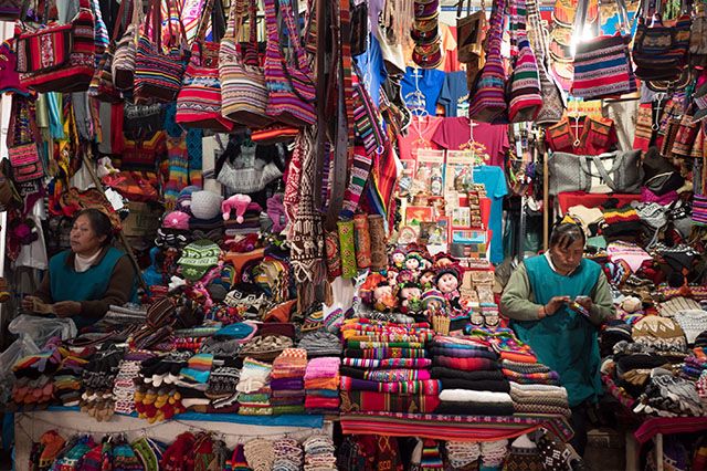 Como ir de Lima para Cusco - Mercado San Pedro